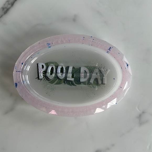 Pool Day Handmade soap or trinket dish ☀️ - Picture 2 of 4